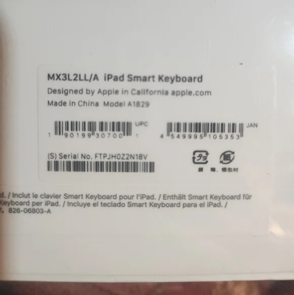 Apple iPad Smart Keyboard